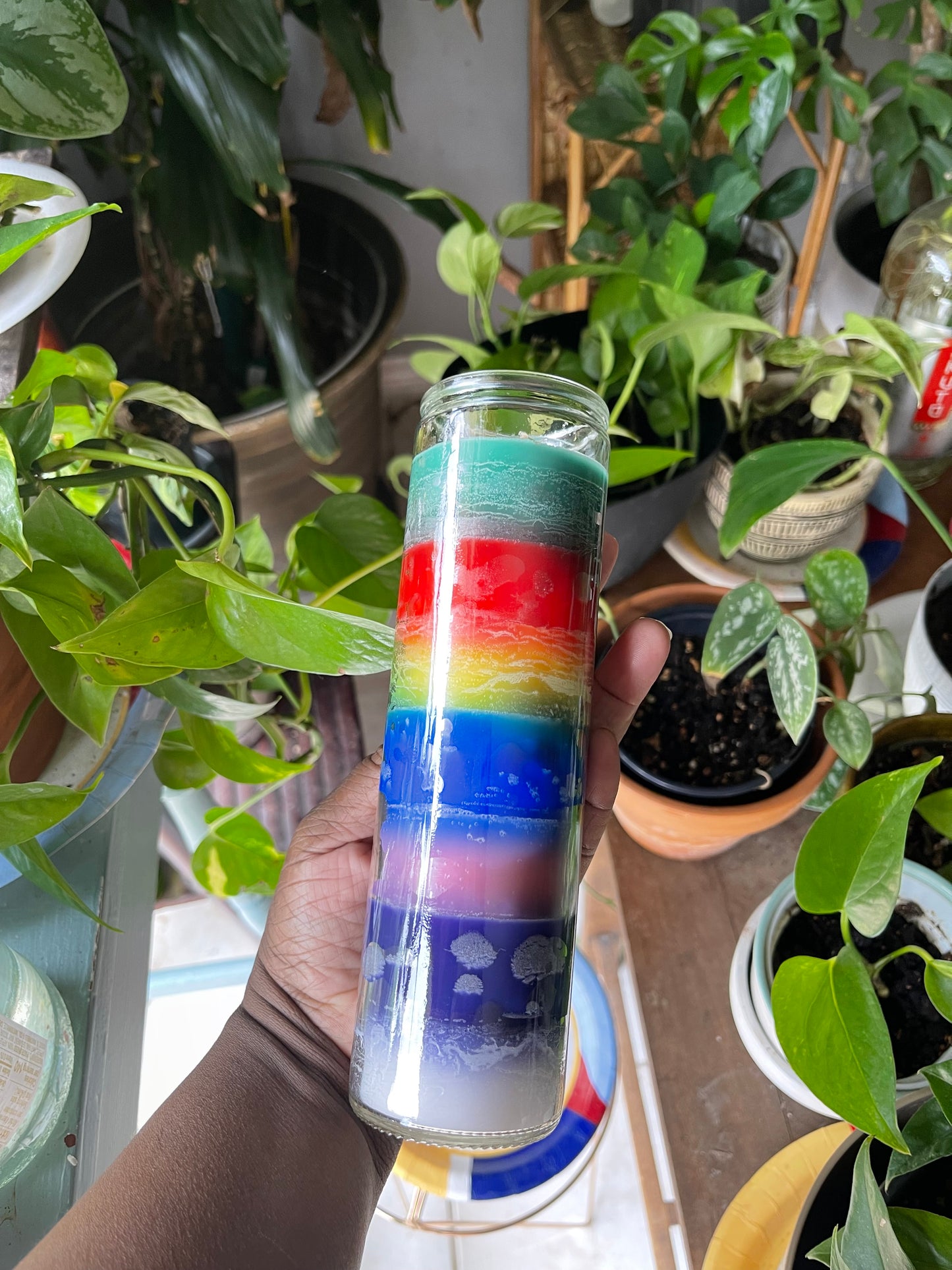 7 COLOR 7 DAY CANDLE