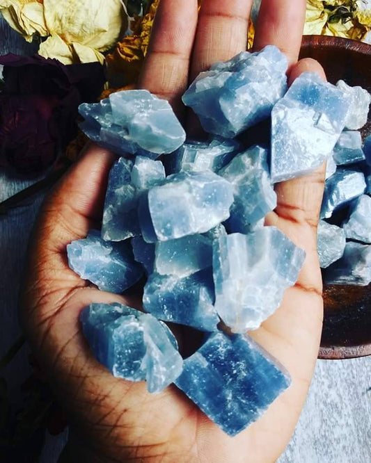 Blue Calcite | Throat Chakra Stone | Student Stone