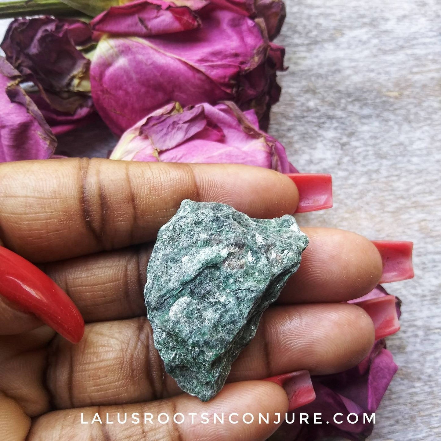 Fuchsite Crystal | Good luck Stone
