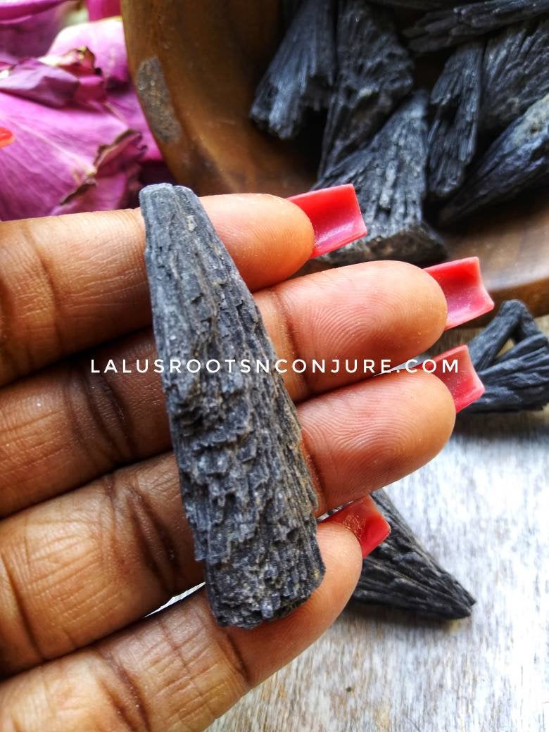 Black Kyanite | Powerful Grounding Stone