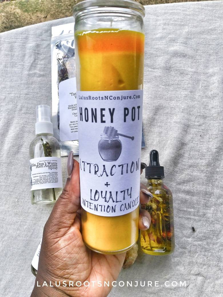 Honey Pot Attraction + Loyalty Candle