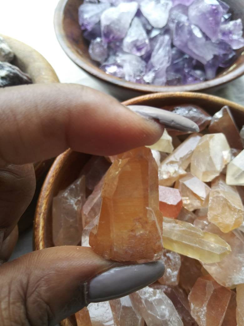Red Quartz Healing Points| Root and Sacral Chakra| Sensuality Stone