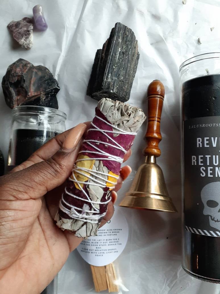 Sage+Rose Stick | Cleansing from Negative Energy