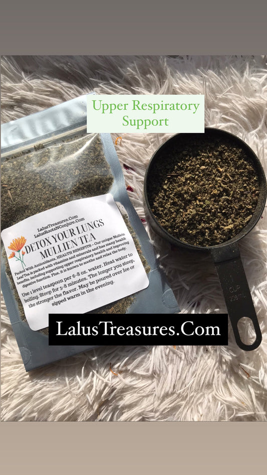 Organic Mullein Tea| Courage-Protection| Lung Detoxer