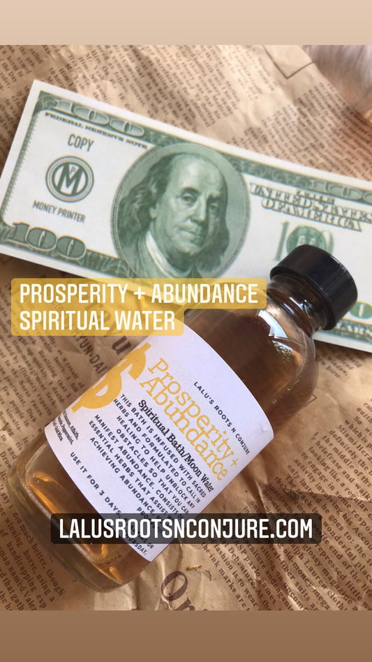 Prosperity + Abundance Spiritual Bath